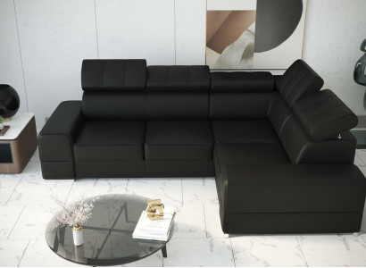 Ecksofa Couch Sofas Textil Bett Funktion Design L Form Modern Luxus Couchen Neu